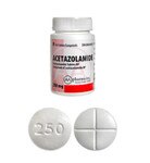 AA Pharma Acetazolamide 250mg tab